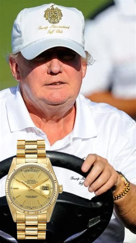 trump rolex watch|trump's 100k watch.